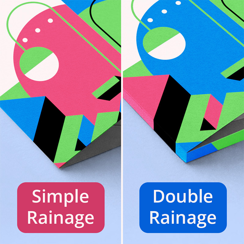 Types de rainage chemise &agrave; rabats personnalis&eacute;e